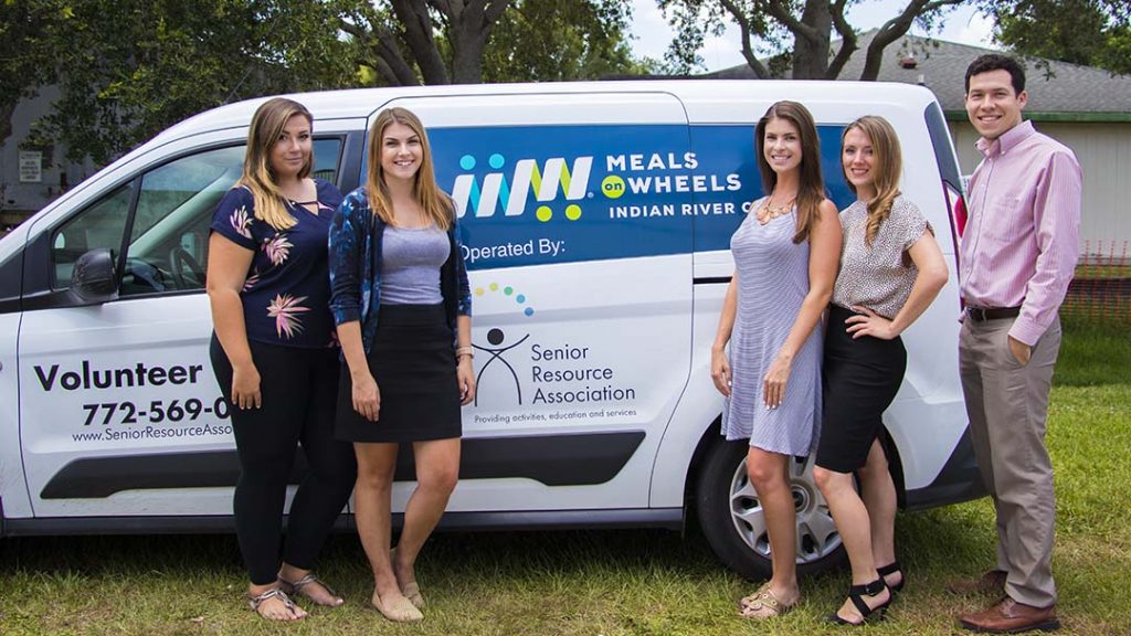 AMG Staff at Meals on Wheels